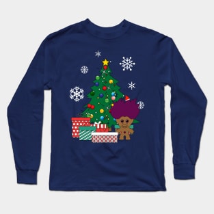 Troll Doll Around The Christmas Tree Long Sleeve T-Shirt